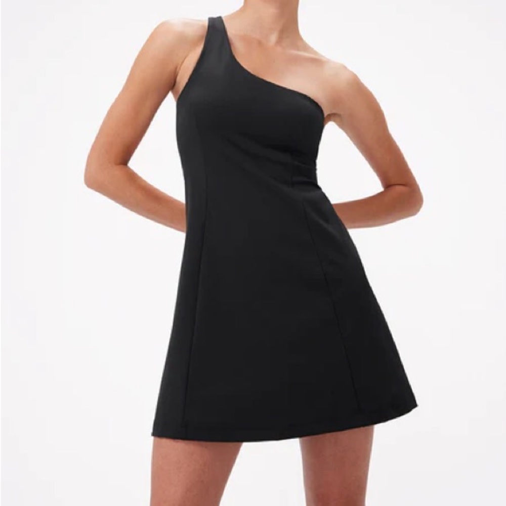 Outdoor voices one shoulder exercise dress